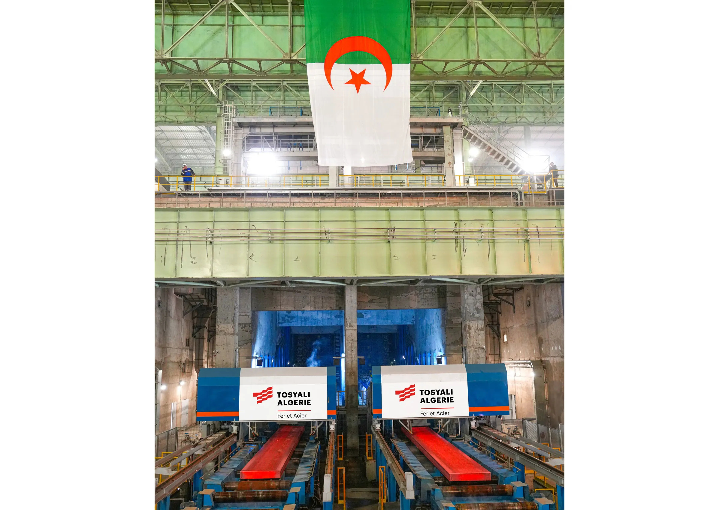 Tosyali Algérie inaugure son usine de production d'acier plat à Oran