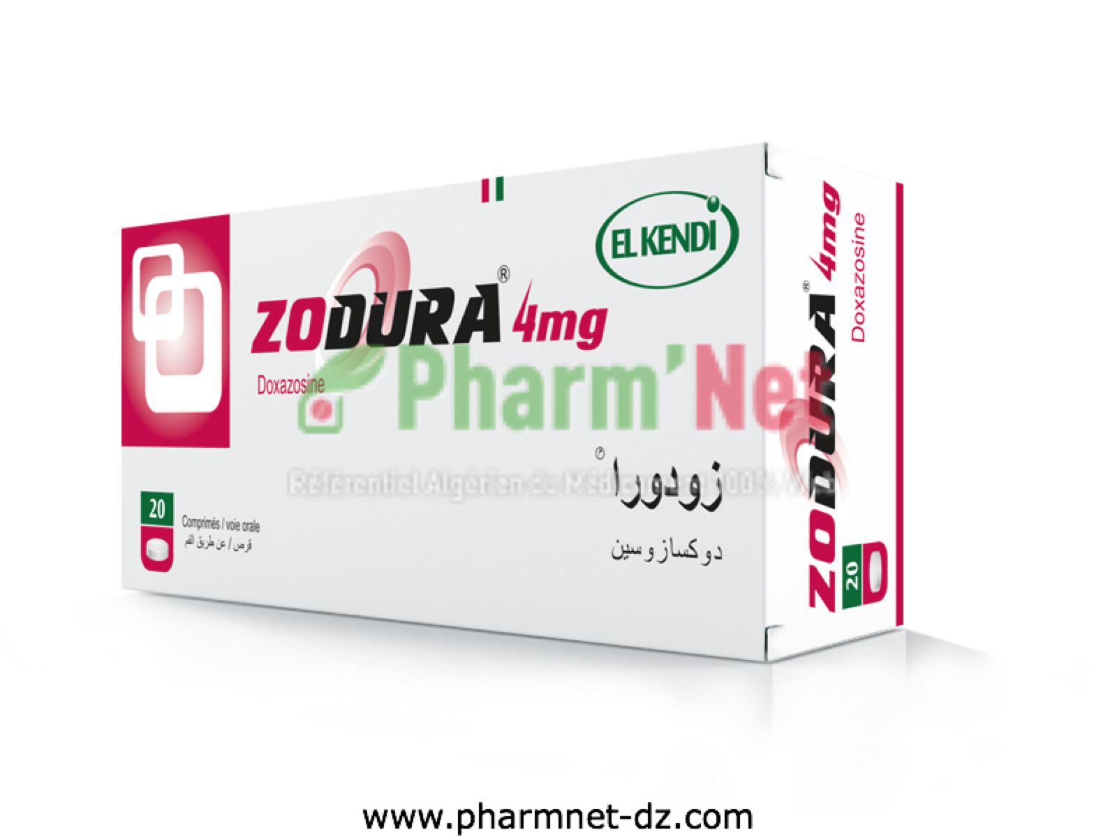 ZODURA 4MG COMP. B/20