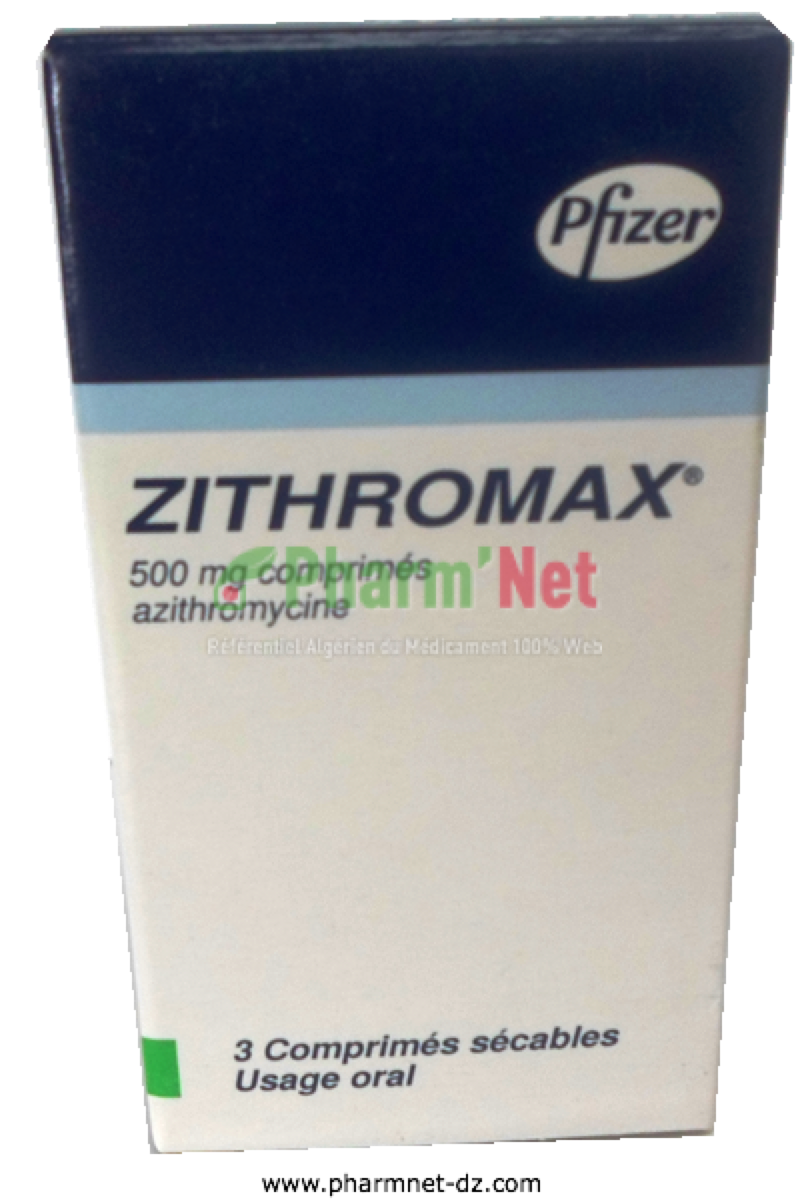 ZITHROMAX 500MG COMP. PELLI. SEC.  B/03