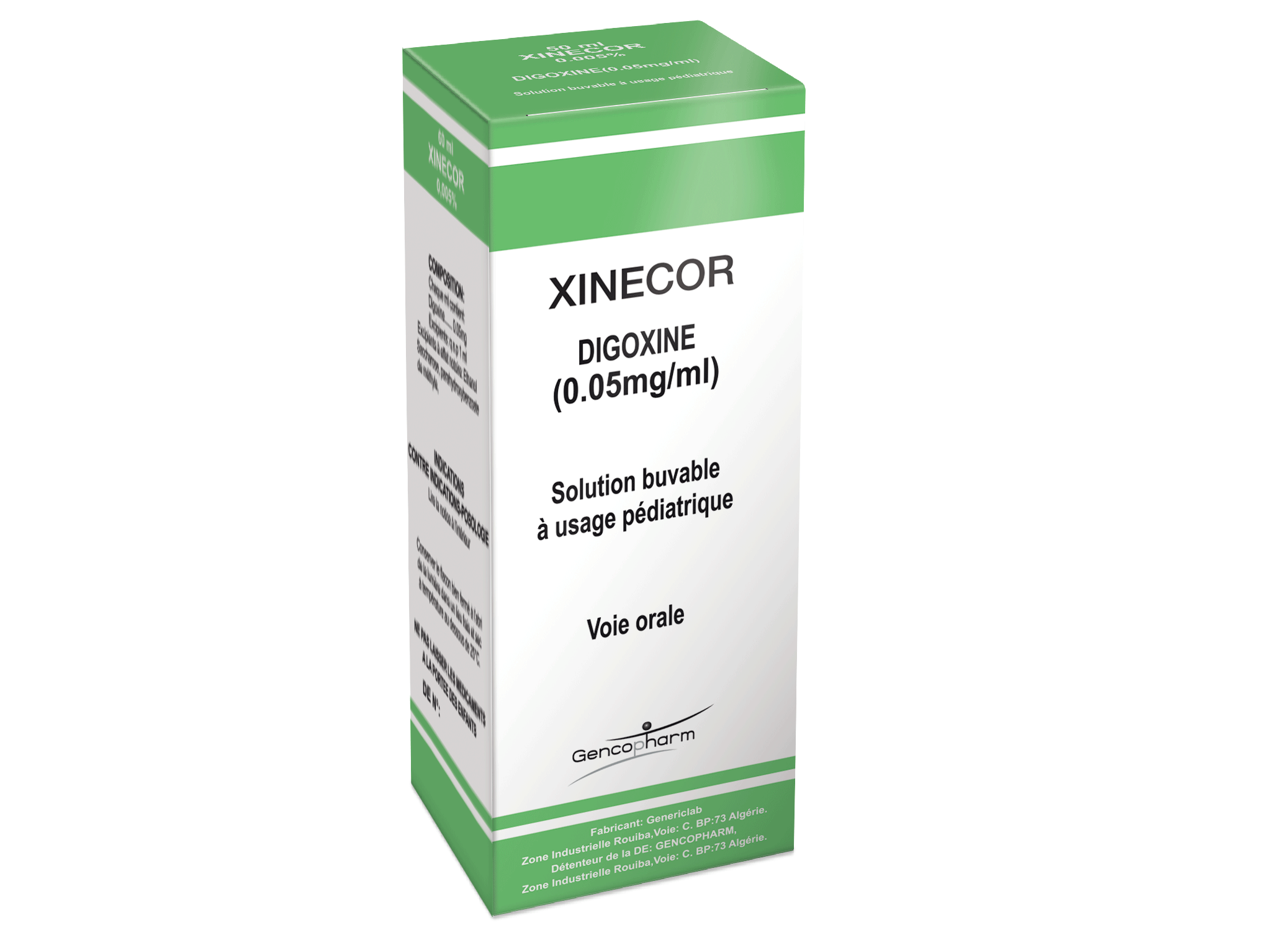 XINECOR 0,05mg/ml SOL. BUV. FL/50ml + 01 PIPETTE GRADUEE à 1ml