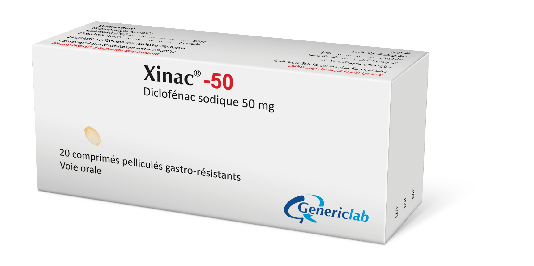 XINAC 50MG COMP.PELLI B/30