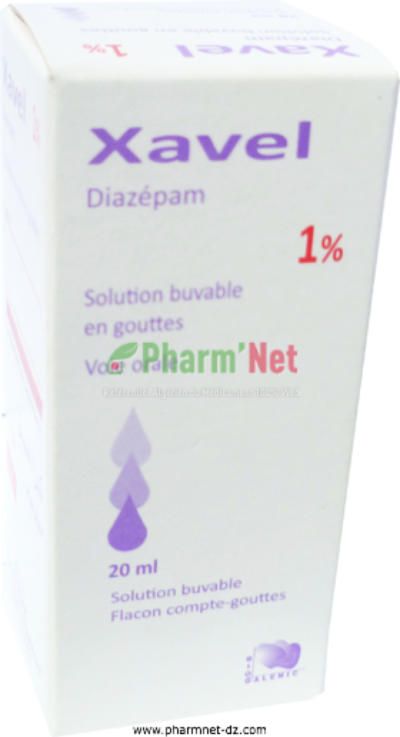 XAVEL 1% (OU 10MG/ML) SOL. BUV. GTTES. B/1FL. COMPT. GTTES DE 20ML