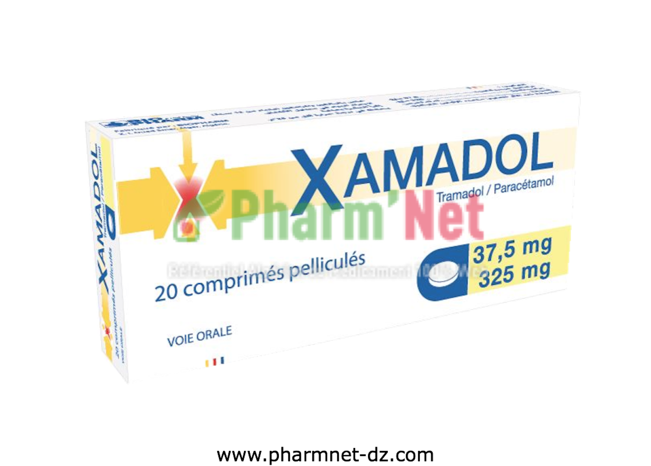 XAMADOL 325MG / 37,5MG COMP. PELLI. B/20