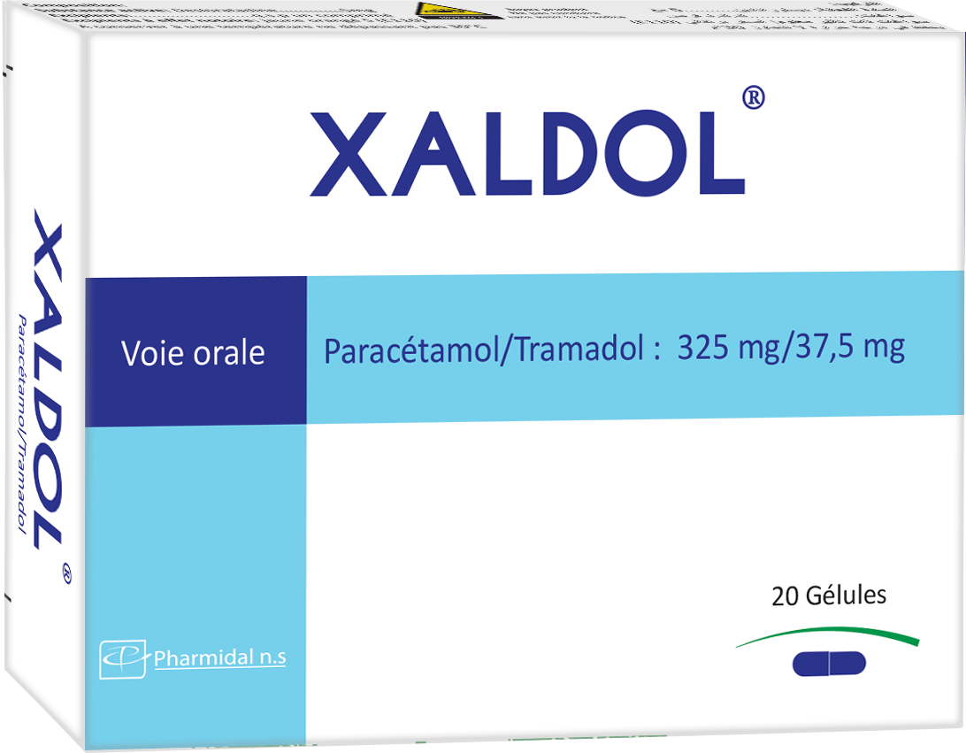 XALDOL 325MG / 37,5MG GELULE B/20