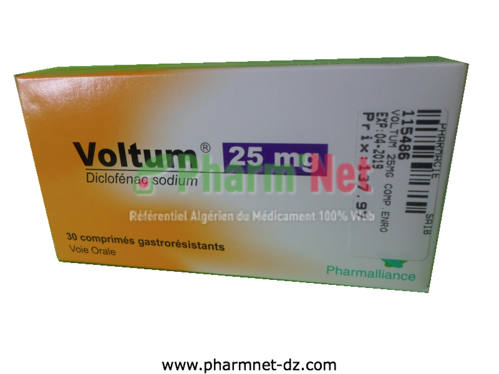 VOLTUM 25MG COMP.GASTRORESIST. B/30