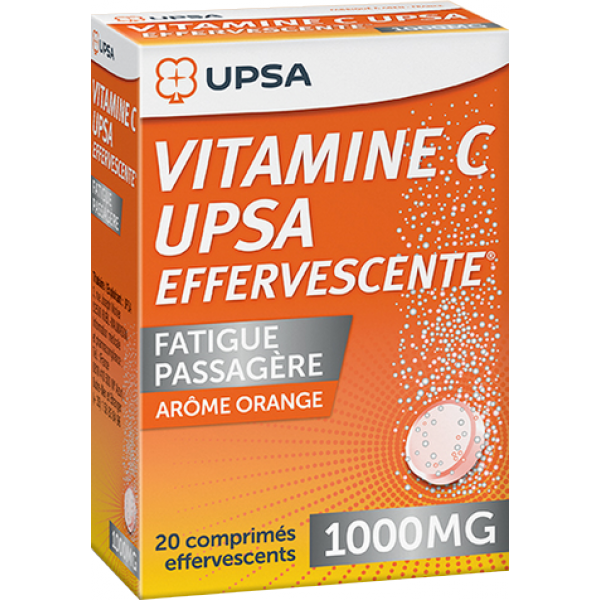 VITAMINE C UPSA EFFERVESCENTE 1G COMP. EFFERV.  B/20