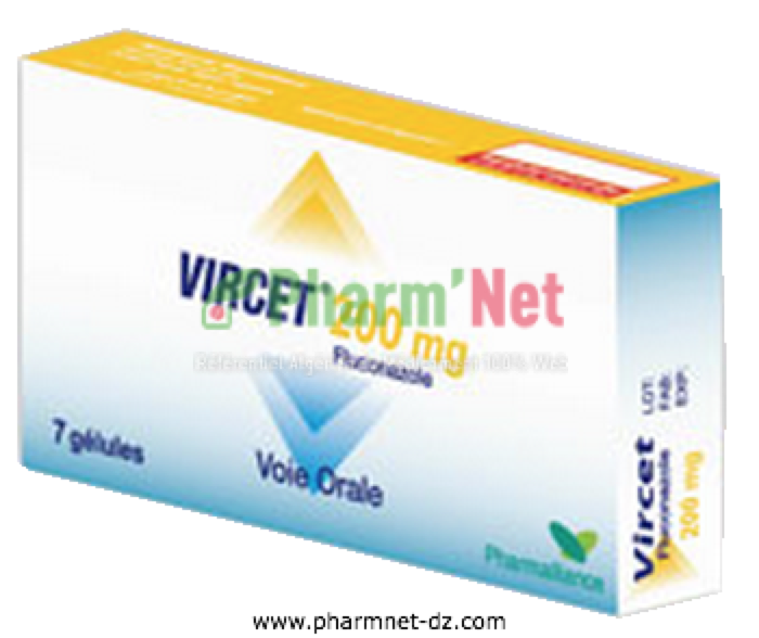 VIRCET 200MG GLES. B/07