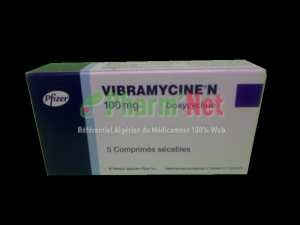VIBRAMYCINE 100MG COMP. SEC. B/05
