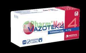 VAZOTEK 4MG COMP. SEC. B/30