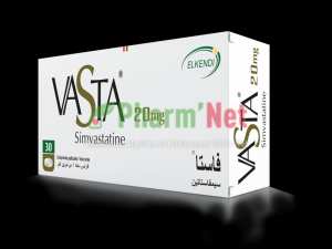 VASTA 20MG COMP. ENRO. B/30