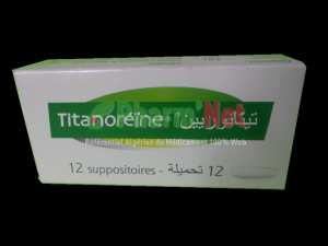TITANOREINE 0,3G/0,2G/0,4G SUPPO. B/12