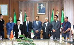Signature d'une convention de jumelage entre l'université Batna 2 et l'Académie chinoise des sciences
