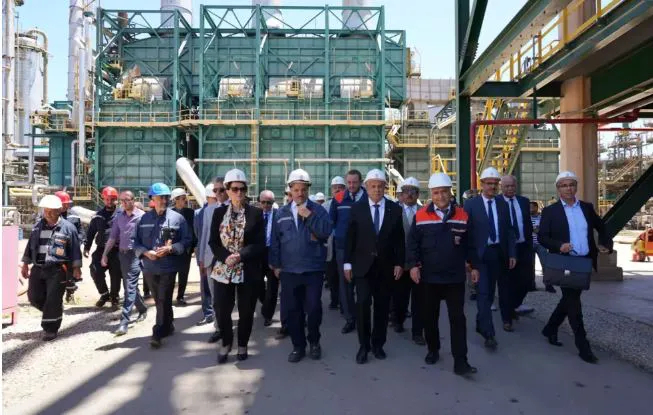 Remise en marche de la raffinerie de Skikda