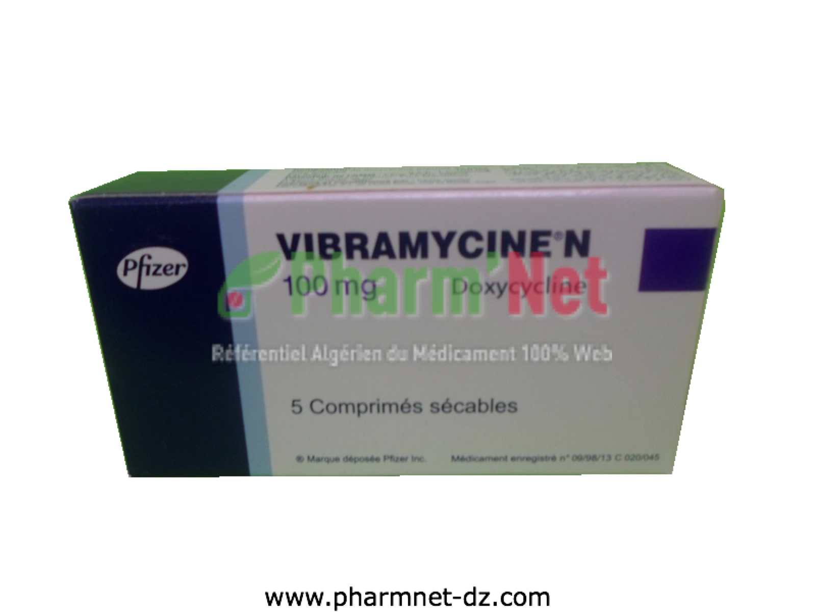 VIBRAMYCINE 100MG COMP. SEC. B/05