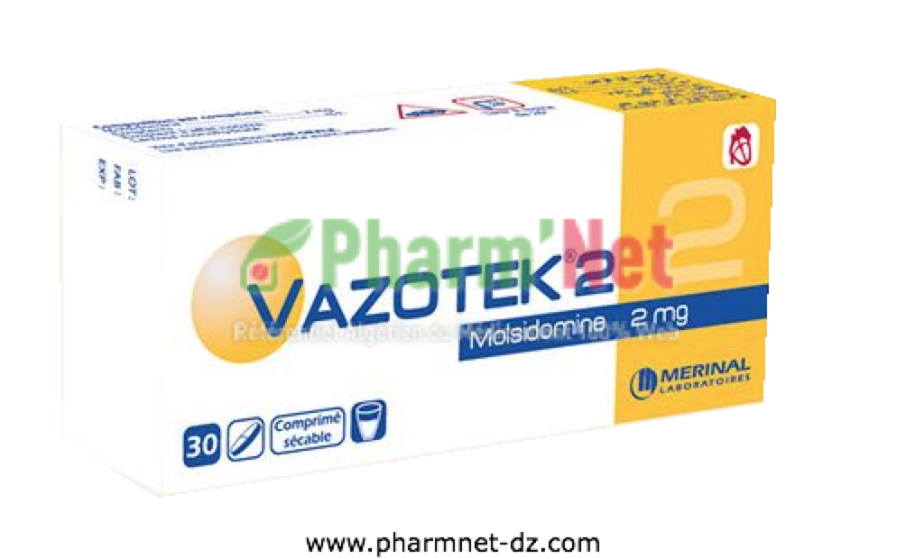 VAZOTEK 2MG COMP. SEC. B/30