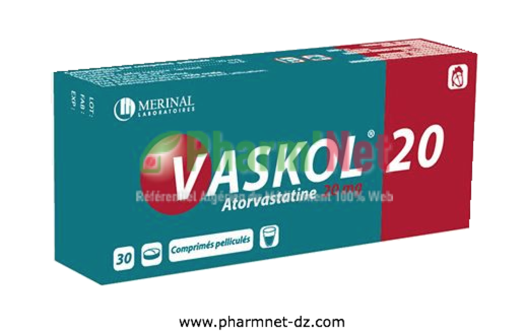 VASKOL 20MG COMP. PELLI. B/30