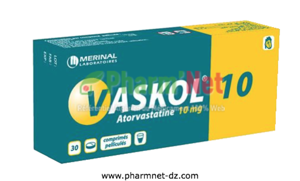VASKOL 10MG COMP.PELLI. B/30