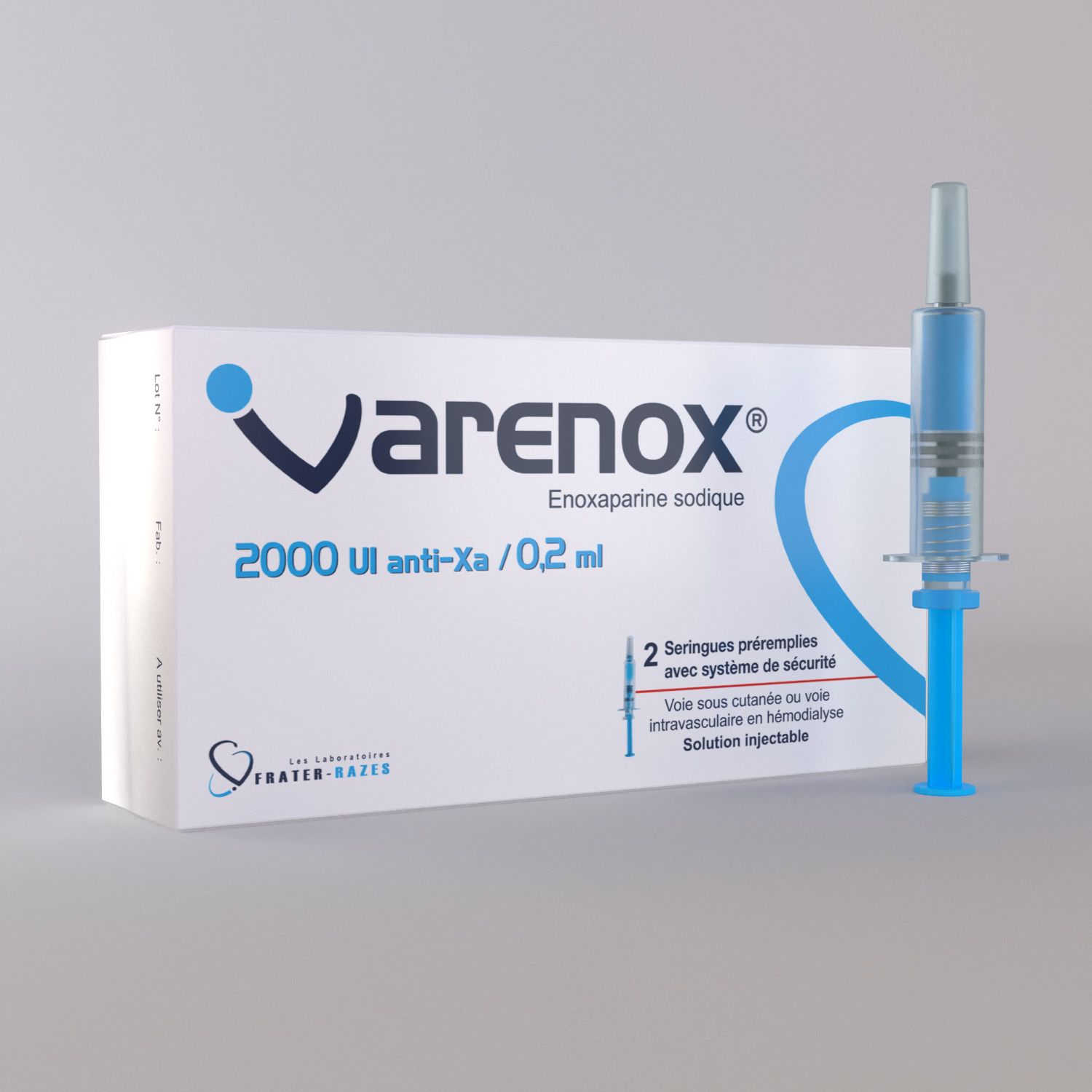 VARENOX 2000 UI anti Xa/ 0,2 ml