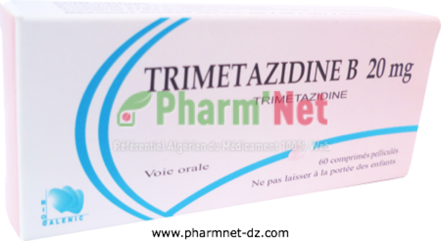 TRIMETAZIDINE B 20MG COMP. PELLI. B/60