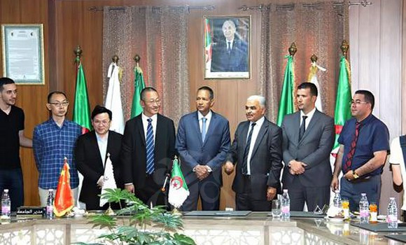 Signature d'une convention de jumelage entre l'université Batna 2 et l'Académie chinoise des sciences