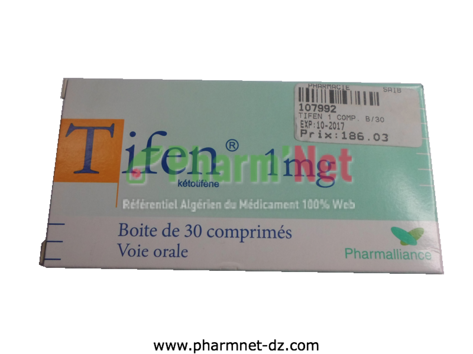 TIFEN 1MG COMP. B/30