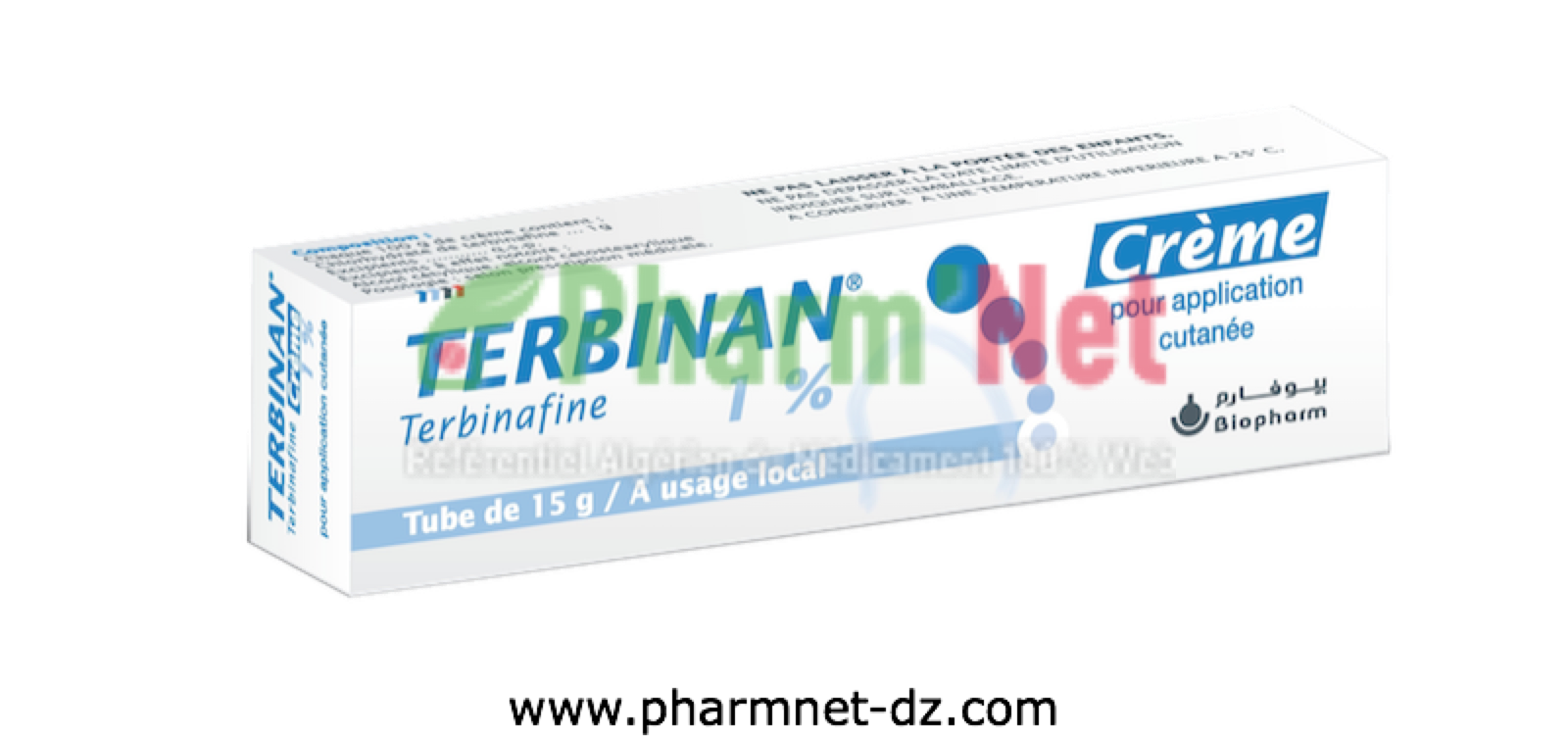 TERBINAN 0.01 CREME T/15G