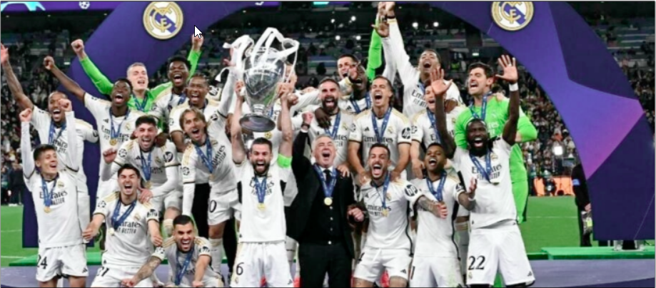 La quinzième étoile pour le Real Madrid face au Borussia Dortmund