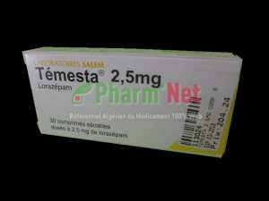 TEMESTA 2,5MG COMP. SEC. B/30