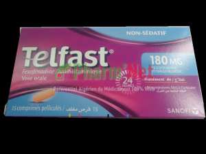 TELFAST 180MG COMP PELLI. B/15