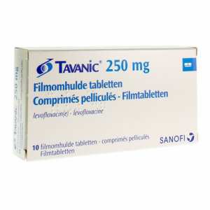 TAVANIC 250MG COMP.PELLI. SEC. B/05