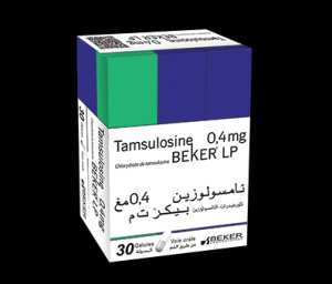 TAMSULOSINE BEKER LP 0,4MG GLES à MICROGRANULES à LIBéRATION PROLONGée B/30 ET B/90