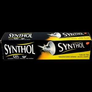 SYNTHOL GEL 0,52G/0,25G/0,03G/0,1G/100G GEL T/100G