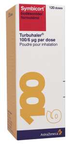SYMBICORT TURBUHALER 100µG/6µG/DOSE PDRE. P. INHAL. FL./120DOSES