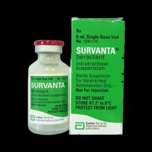 SURVANTA 25 MG/ML SUSPENSION INTRATRACHEALE B/1 FL DE 4ML (100 MG DE PHOSPHOLIPIDES/4ML)