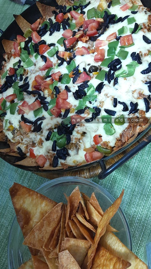 وصفة بسيطة لناتشوز