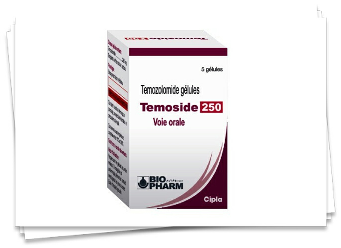 TEMOSIDE 250MG GLES. B/05