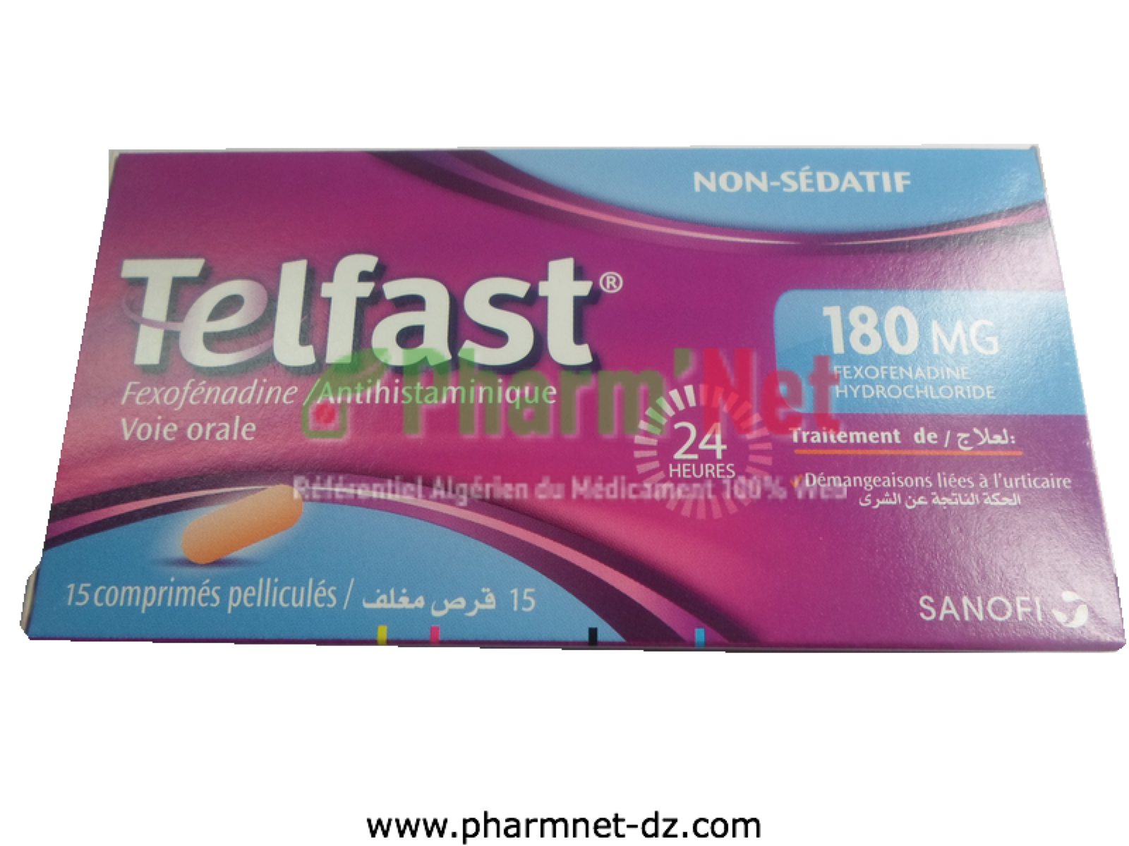 TELFAST 180MG COMP PELLI. B/15