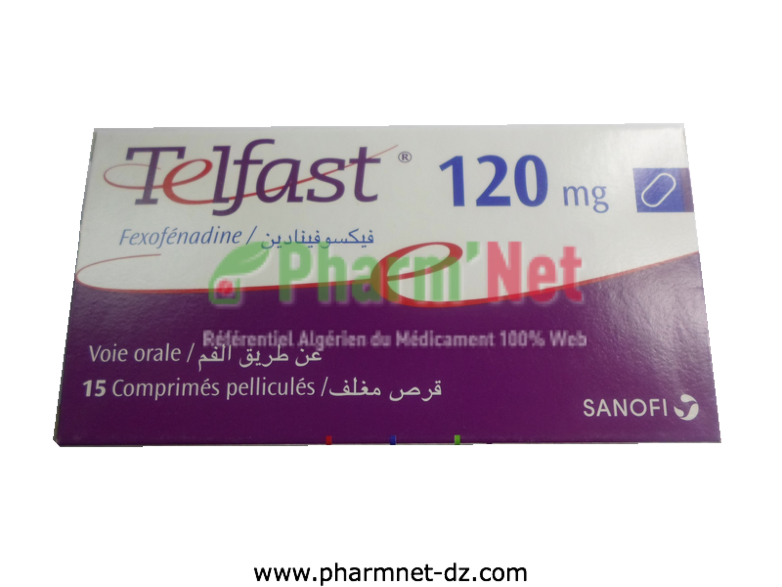TELFAST 120MG  COMP PELLI. B/15