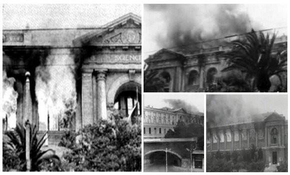 Commémoration du 62e anniversaire de l'incendie de la Bibliothèque universitaire d'Alger