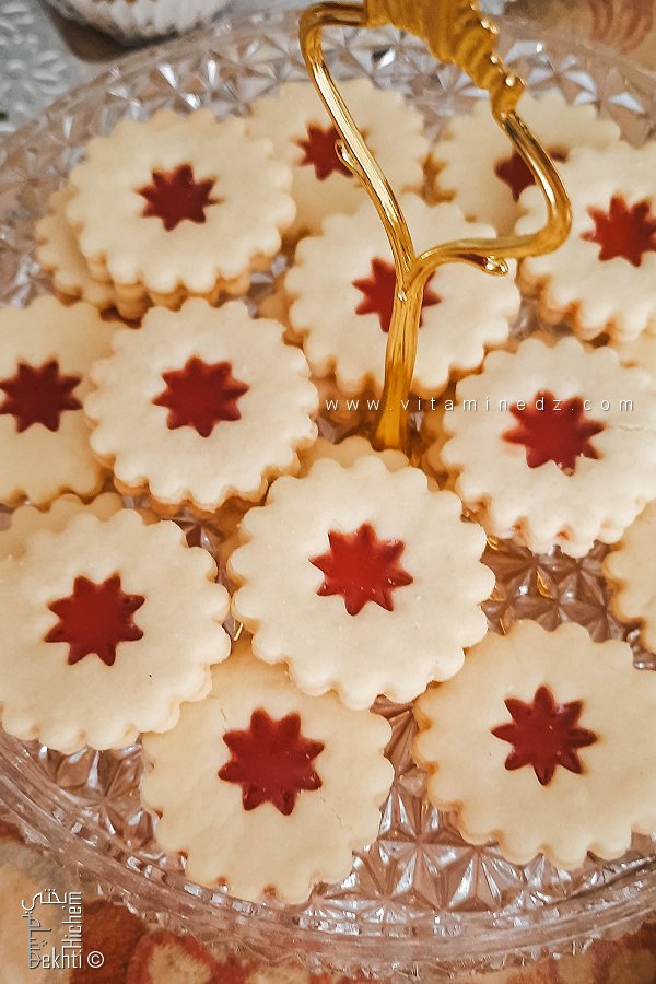 Recette sablés avec confiture