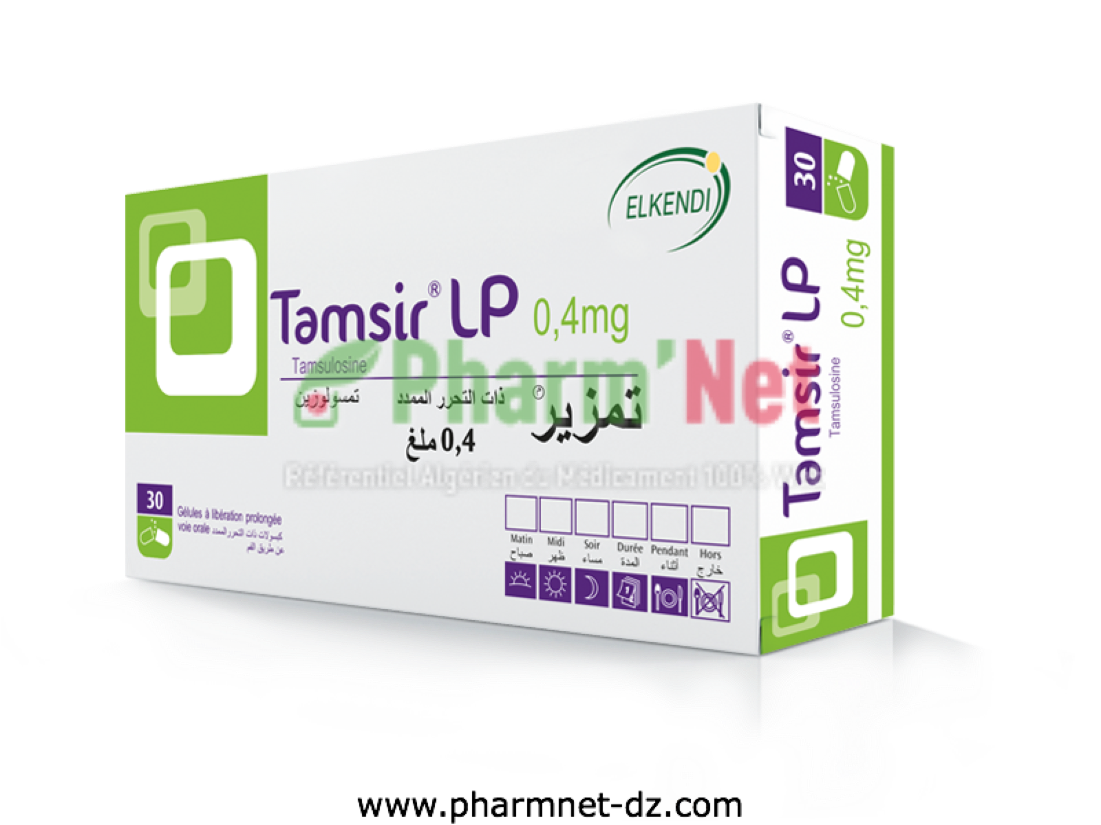 TAMSIR LP 0,4MG  MICROGRLES. LP EN GLES. B/30