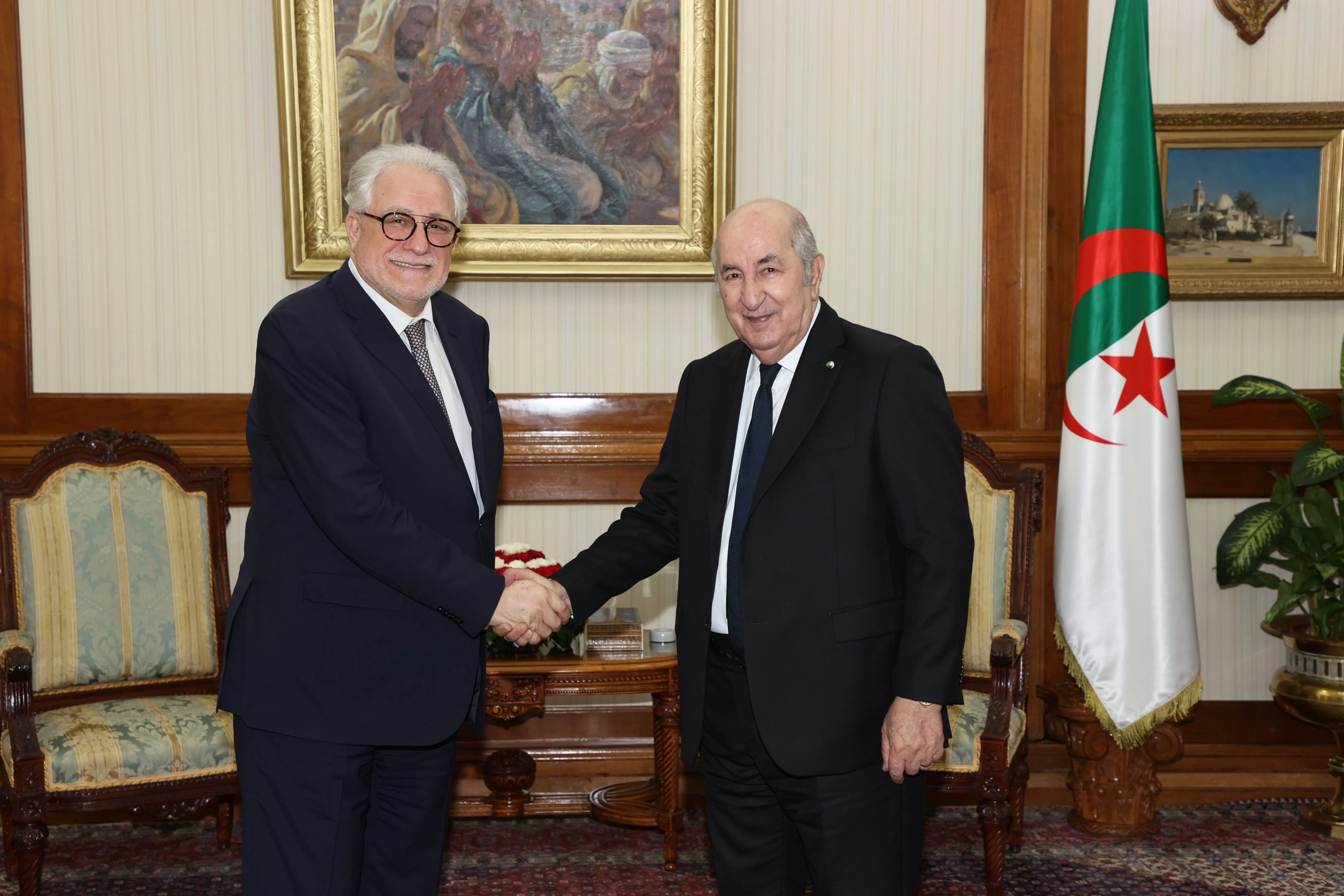 Le président Tebboune reçoit le recteur de la Mosquée de Paris