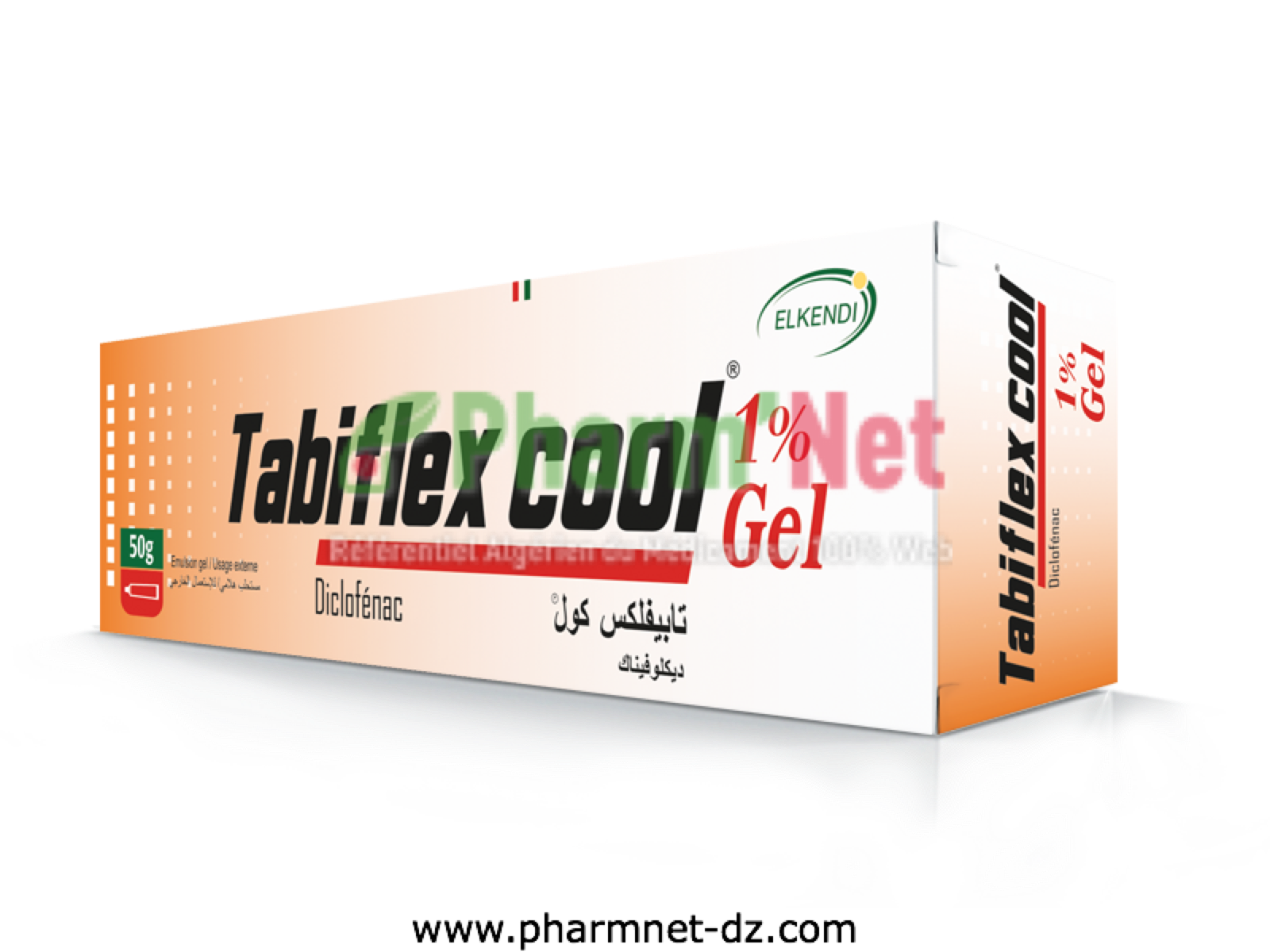 TABIFLEX COOL 0.01 GEL  EMULSION DERM. T/50G