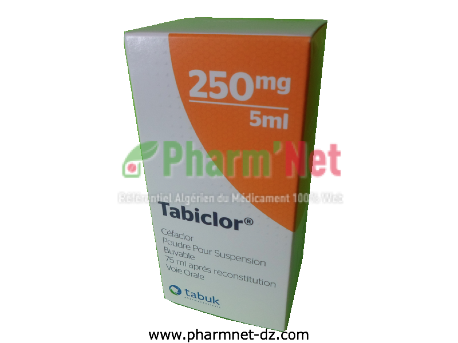 TABICLOR 250MG/5ML SUSP BUV FL/75ML