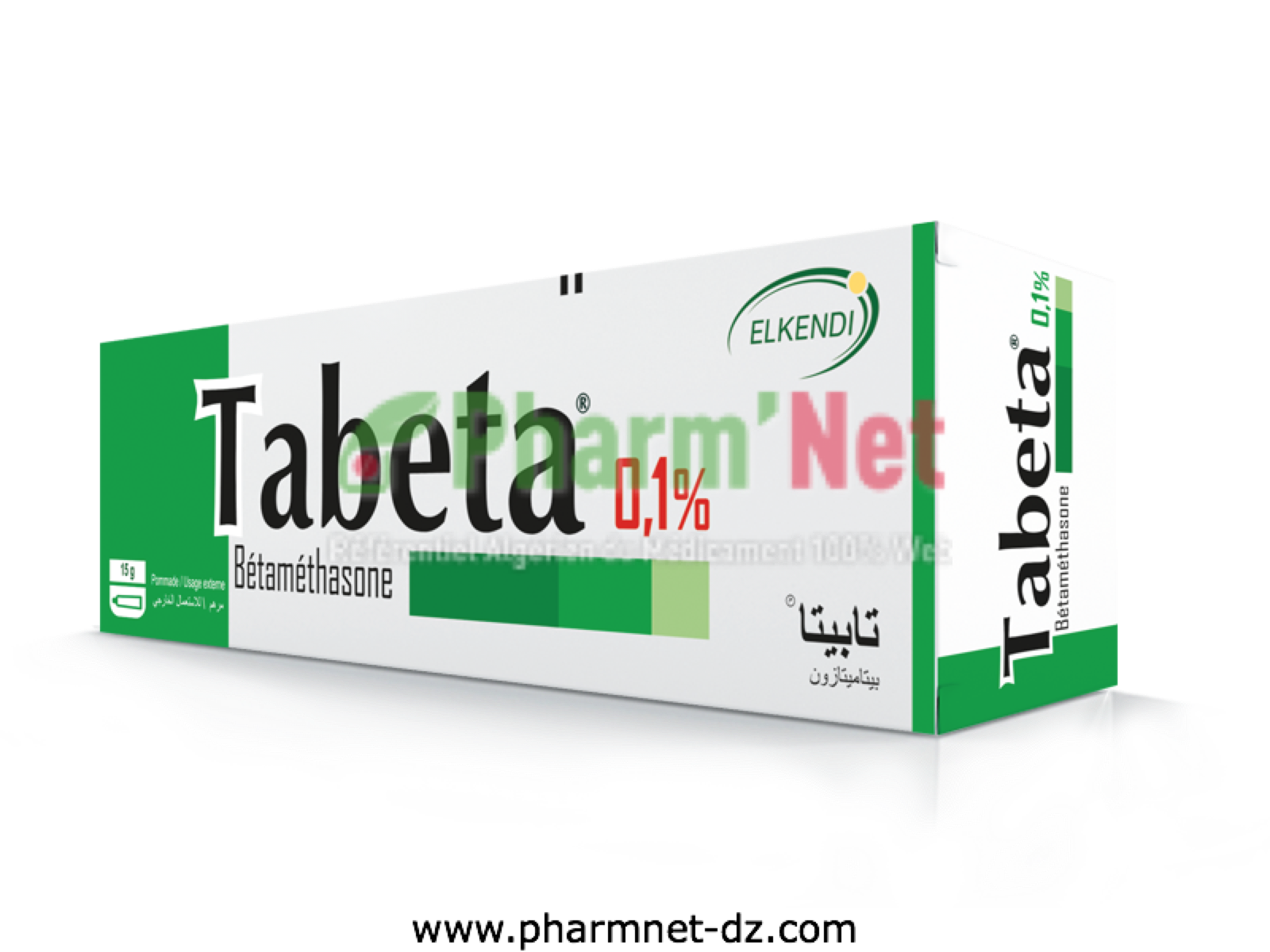 TABETA 0.001 PDE. DERM. T/15G