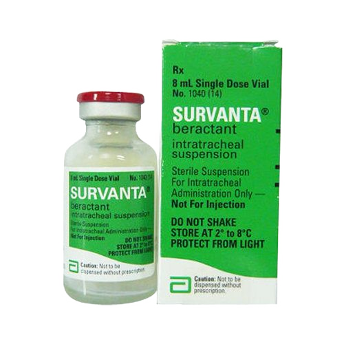 SURVANTA 25 MG/ML SUSPENSION INTRATRACHEALE  B/1FL DE 8ML (200 MG DE PHOSPHOLIPIDES/8 ML)