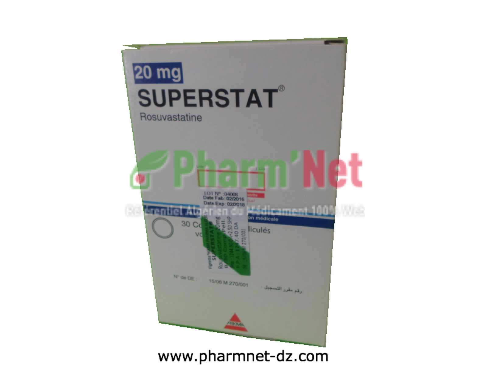 SUPERSTAT 20MG COMP. PELLI. B/30 ET B/90