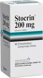 STOCRIN 200MG COMP. PELL. B/1FL./90