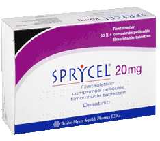 SPRYCEL 20MG COMP. PELLI. B/60