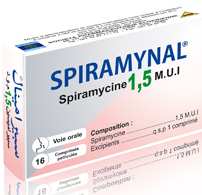 SPIRAMYNAL 1 500 000UI COMP.PELLI. B/16